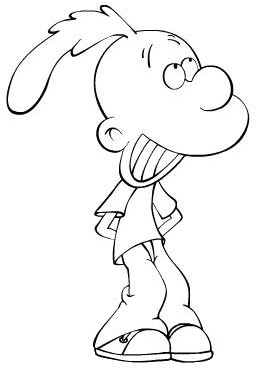 coloriage titeuf fait l innocent